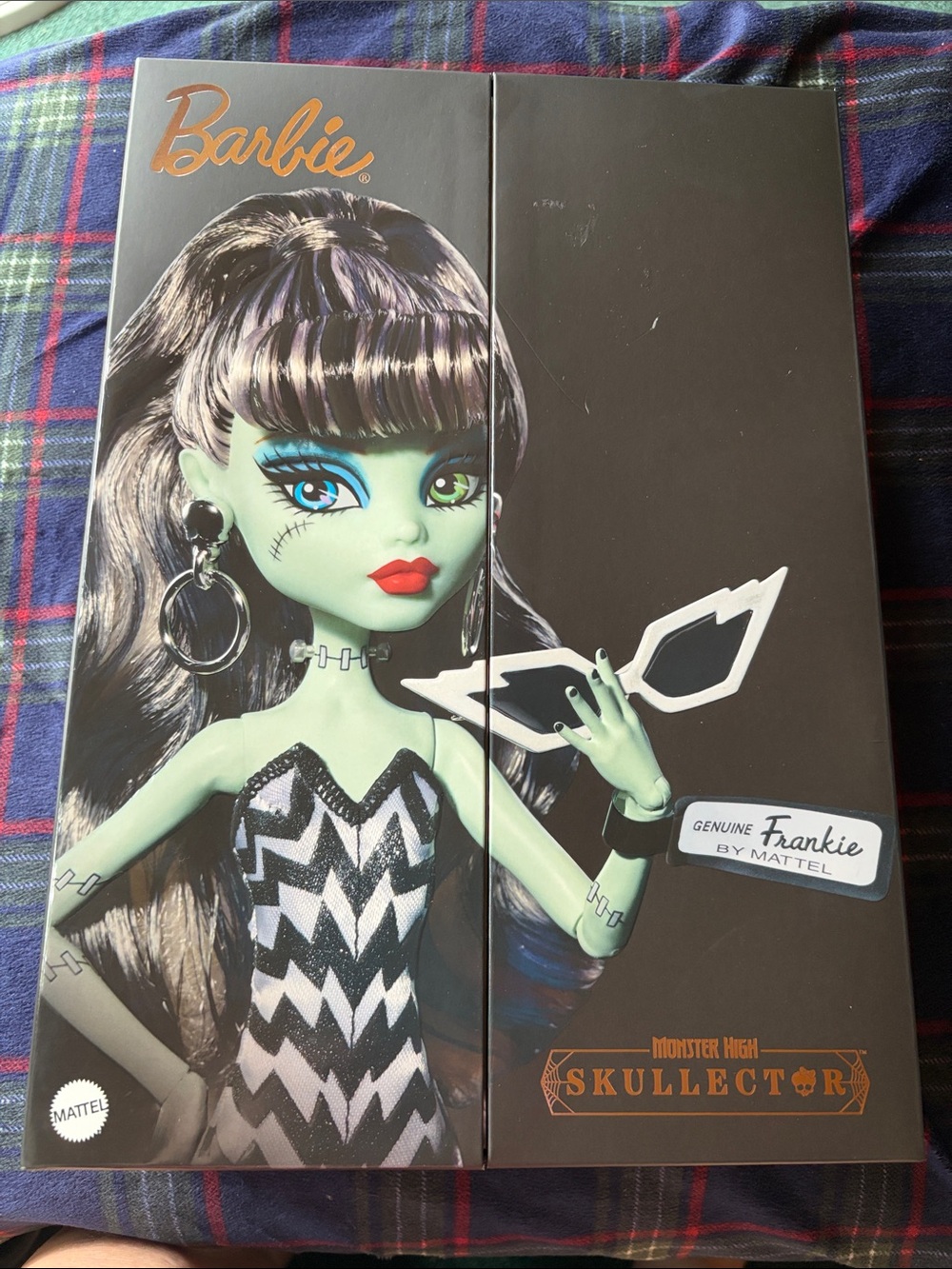 Barbie Frankie Skullector Doll with Black, White, Green. New in Box!!